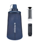 LifeStraw Peak Series Collapsible Squeeze 1L Bottle with Filter - Image 4